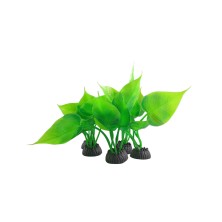 Decoración plantas artificiales verde - pack x5